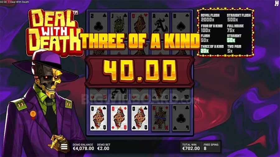 Blackjack strategy chart on a table game layout
